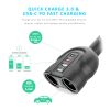 mbeat Gorilla Power 4 Ports USB-C & QC 3.0 Car Charger