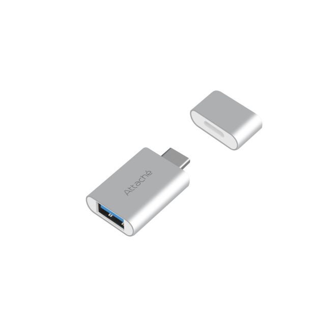 mbeat attache Aluminum USB 3.1/3.0 to USB Type C Adaptor