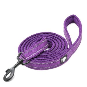 Reflective Pet Leash 2 meters – M, Purple