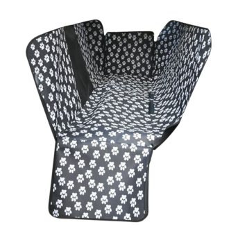 Waterproof Pet Car Seat Cover Hammock With Mesh Window