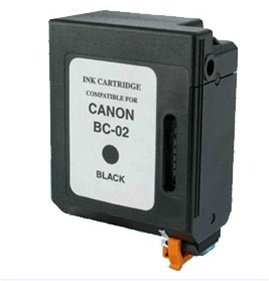 Compatible Premium Ink Cartridges BC02 Black Remanufactured Inkjet Cartridge – for use in Canon Printers