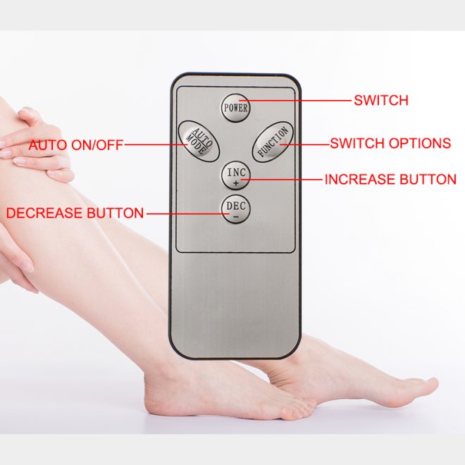 Electromagnetic Foot Massager Wave Pulse Massage Machine Circulation Booster