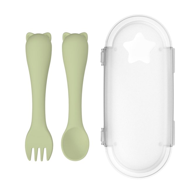 Remi Cutlery Set – Avocada Cream