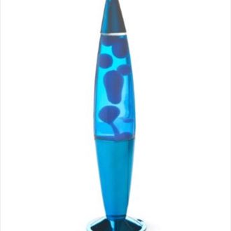 Blue/Blue/Blue Metallic Peace Motion Lamp