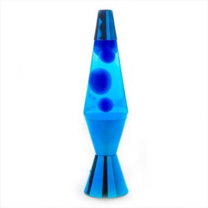 Metallic Diamond Motion Lamp – Blue