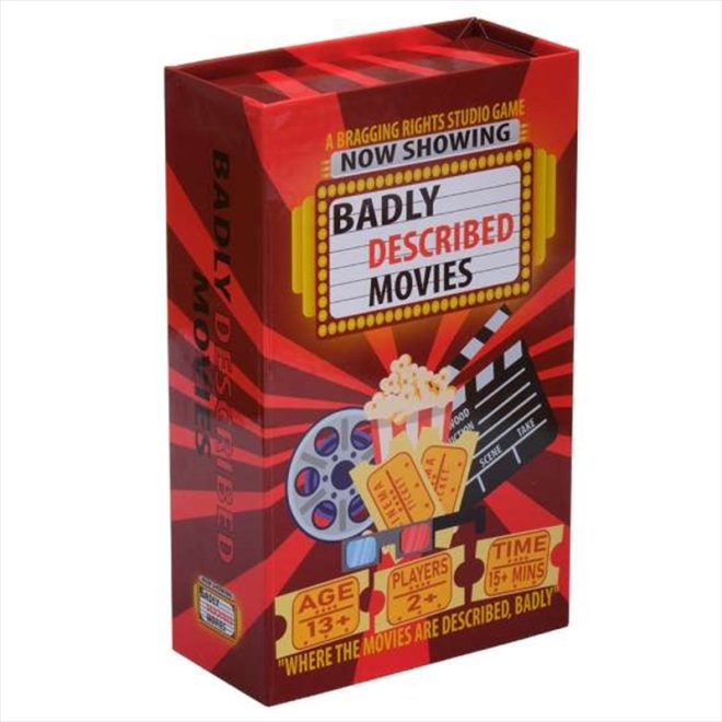 Badly Described Movies Card Game