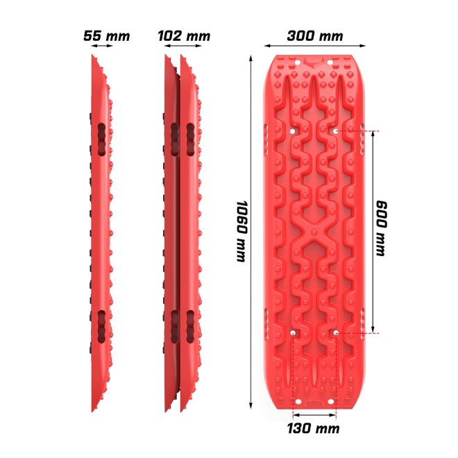 X-BULL Recovery tracks Sand tracks 10T Sand / Snow / Mud 4WD Gen 3.0