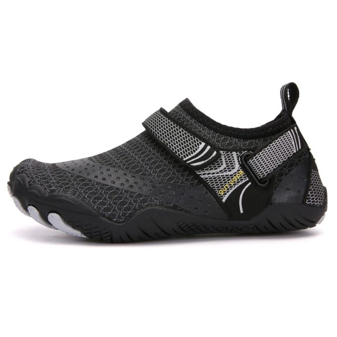 Kids Water Shoes Barefoot Quick Dry Aqua Sports Shoes Boys Girls – 2, Black