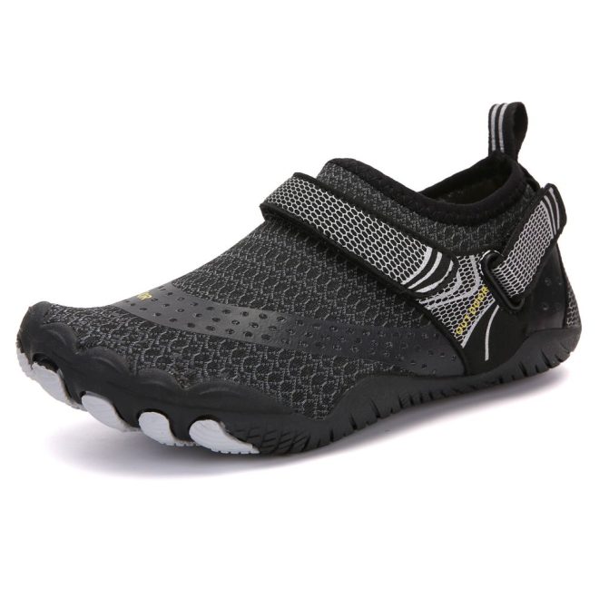 Kids Water Shoes Barefoot Quick Dry Aqua Sports Shoes Boys Girls – 2, Black