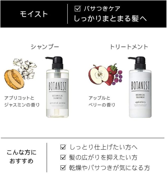 [6-PACK] Japan Botanical Conditioner 490mL  Moist