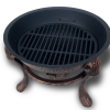 Vesuvius Firepit BBQ with Lid