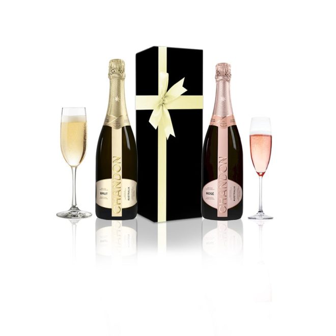 Chandon Gift Box – Chandon Brut & Chandon Rose 750ml