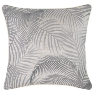 Cushion Cover-With Piping-Seminyak Smoke – 45×45 cm