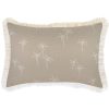 Cushion Cover-Coastal Fringe Natural-Palm Cove Beige – 35×50 cm