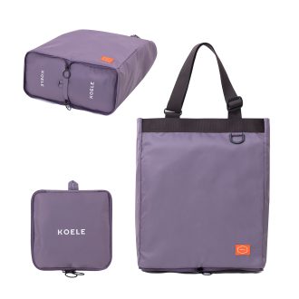 KOELE Shopper Bag Tote Bag Foldable Travel Laptop Grocery KO-SHOULDER