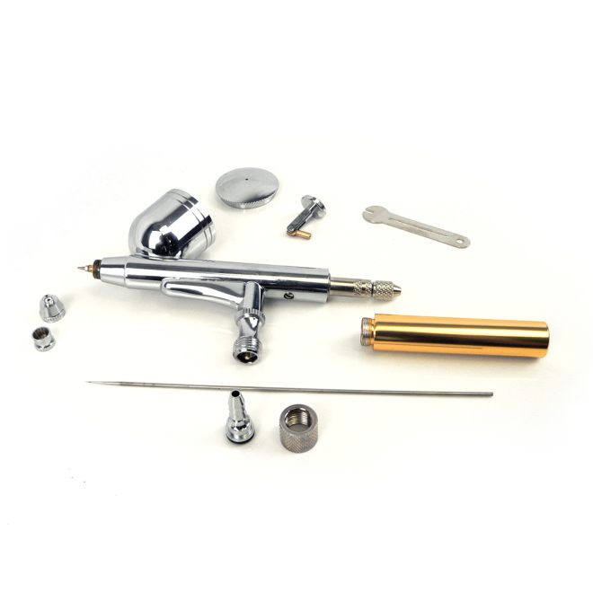 Air Brush Spray Gun Dual Action Kit 0.3mm