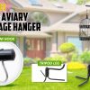 Bird Cage Hanger Stand Parrot Aviary SOLO 160cm