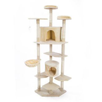 Paw Mate 201cm Cat Tree Parala Multi Level Scratcher