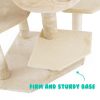 Paw Mate 201cm Cat Tree Parala Multi Level Scratcher – Beige