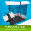 Paw Mate Cage Cover Enclosure for Wire Dog Cage Crate – 24inch, Blue