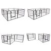 Paw Mate Pet Playpen Heavy Duty 8 Panel Foldable Dog Exercise Enclosure Fence Cage – 79×61 cm, 1x Pet Playpen