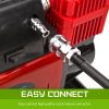 Dynamic Power Portable Car Tyre Air Compressor Deflator Inflator 300L/MIN 12V – Red