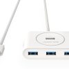 UGREEN USB 3.0 4 Ports Hub White 1M (20283)