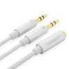 UGREEN 3.5mm Female to 2mm male audio cable – White (20897)