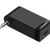 UGREEN Wireless Bluetooth 4.1 Music Audio Receiver Adapter with Mic & Batery – black (30348)