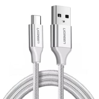 UGREEN 60121 USB 2.0 Type-A to Type-C Male Nickel Plated Cable (White)