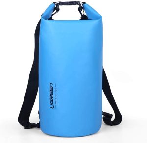 UGREEN Floating Waterproof Dry Bag for Cycling/Biking/Swimming/Rafting/Water Sport – Blue