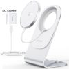 CHOETECH MA00117-SL MagLeap Magnetic Wireless Charger with Stand and AC Adapter