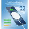 CHOETECH MA00117-SL MagLeap Magnetic Wireless Charger with Stand and AC Adapter