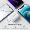 CHOETECH Q5004CL PD20W USB-C iPhone Fast Charger with MFi Certified USB-C Cable