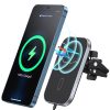 CHOETECH T200F-201 15W MagLeap Magnetic Wireless Car Charger Holder with Cable – 1M