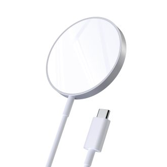 CHOETECH T517-F 15W Magsafe Magnetic Wireless Charger White 1.5M