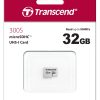 TRANSCEND UHS-I U1 microSD w/o Adapter  (microSDHC I, C10, U1) – 32GB