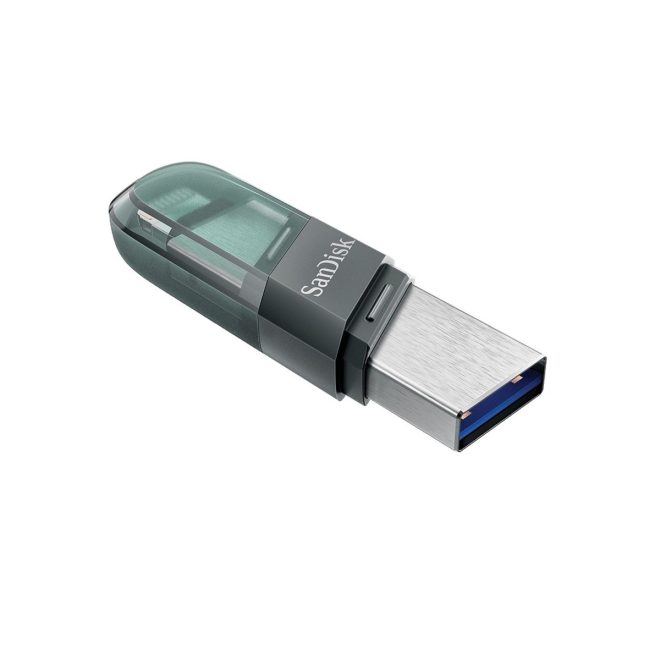 SanDisk 256GB iXpand Flash Drive Flip (SDIX90N-256G)