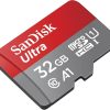 SANDISK SDSQUA4-GN6MN Micro SDHC Ultra UHS-I Class 10 , A1, 120mb/s No adapter – 32GB