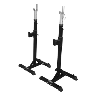 Squat Rack Stand Pair Bench Press Weight Lifting Barbell