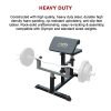 Preacher Curl Bench Weights Commercial Bicep Arms