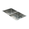 Stainless Steel Sink – 86.5×44 cm