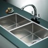 Stainless Steel Sink – 86.5×44 cm