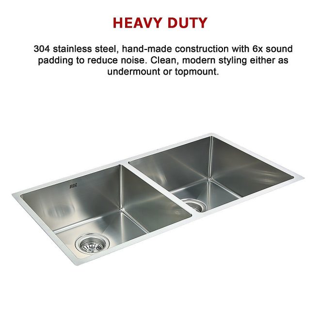 Stainless Steel Sink – 86.5×44 cm