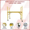 Mobile Safety High Scaffold / Ladder Tool -450KG