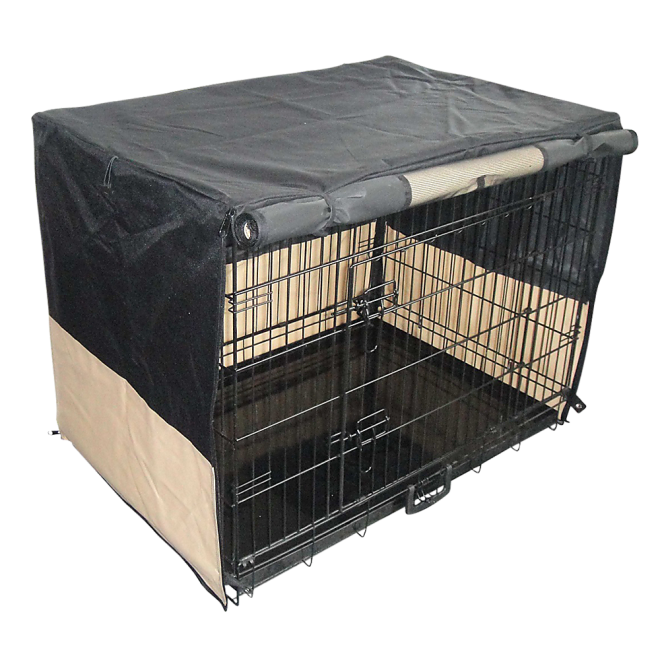 36″ Pet Dog Crate with Waterproof Cover