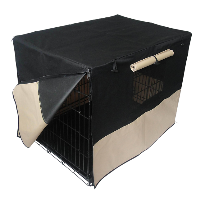 36″ Pet Dog Crate with Waterproof Cover