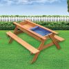 Sand & Water Wooden Picnic Table