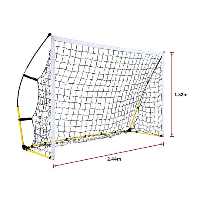 8′ x 5′ Soccer Football Goal Foot Portable Net Quick Set Up