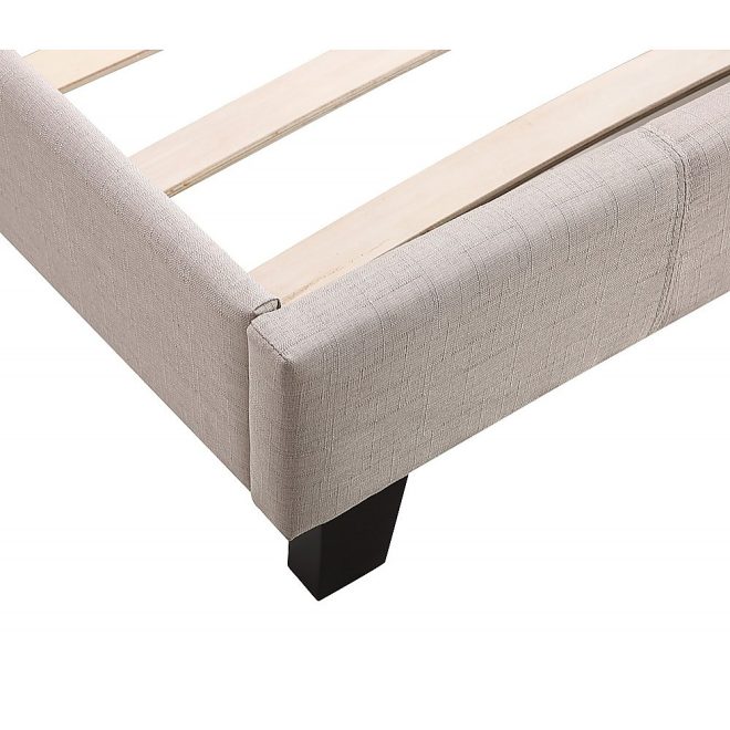 Alto Fabric Bed Frame – SINGLE, Beige